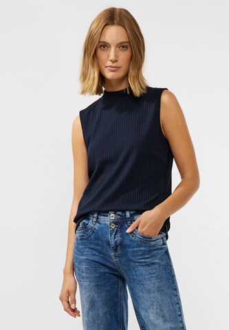 STREET ONE Top in Blue: front