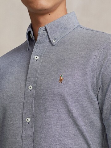 Coupe regular Chemise Polo Ralph Lauren en bleu
