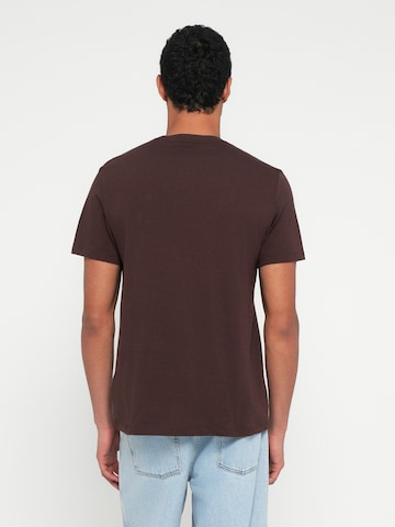 brūns Calvin Klein Jeans T-Krekls: no aizmugures