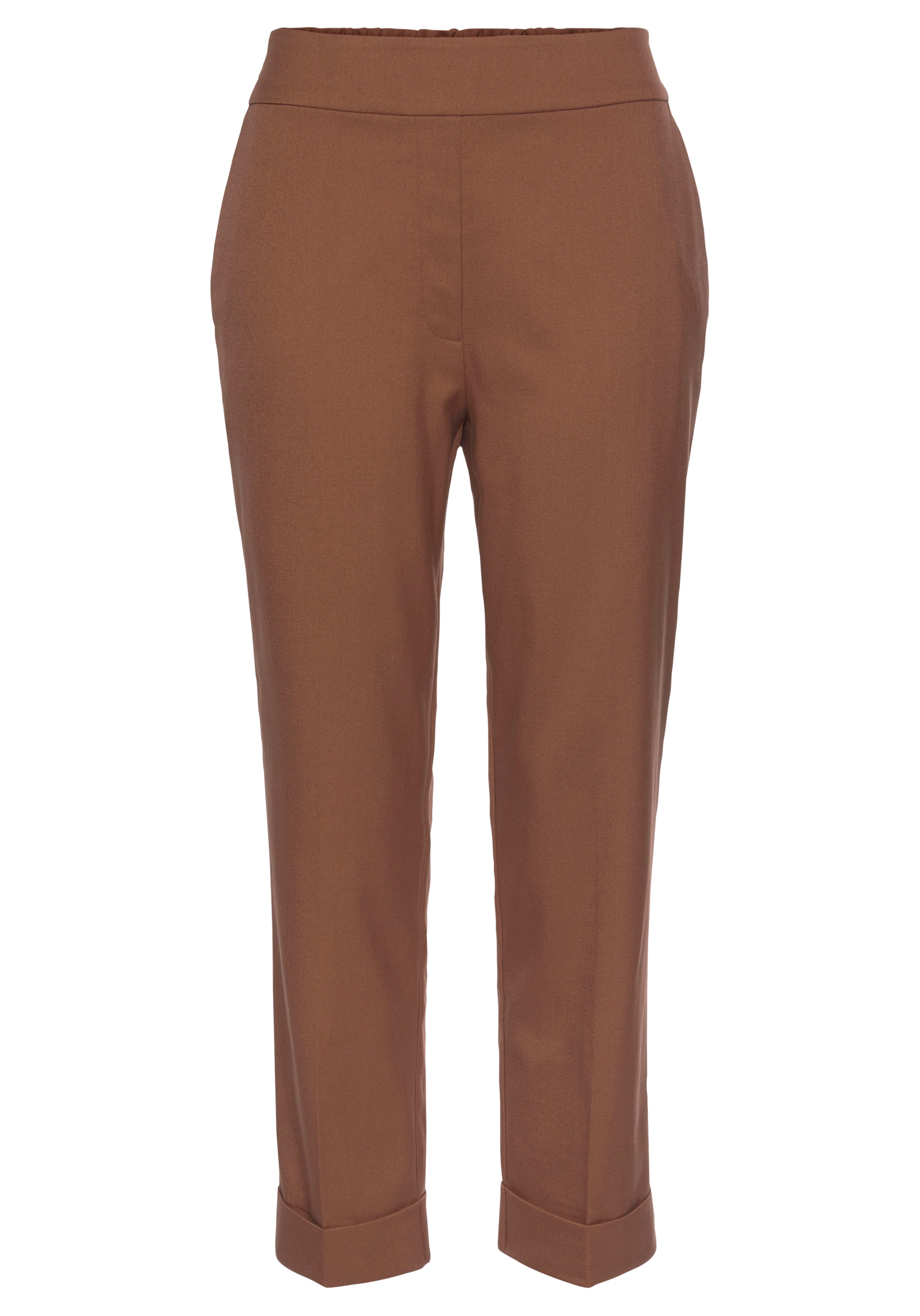 LASCANA Штаны в Коричневый: спереди