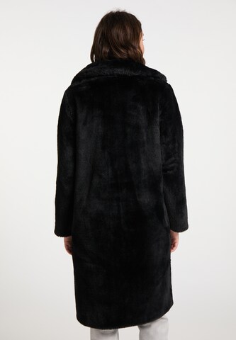 Palton de primăvară-toamnă de la MYMO pe negru