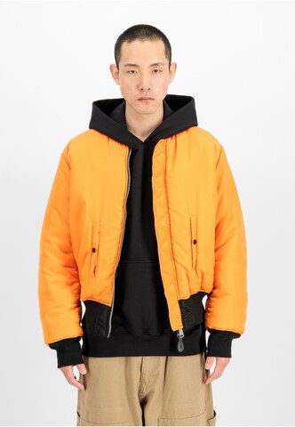 ALPHA INDUSTRIES Φθινοπωρινό και ανοιξιάτικο μπουφάν 'MA-1 Heritage' σε μαύρο