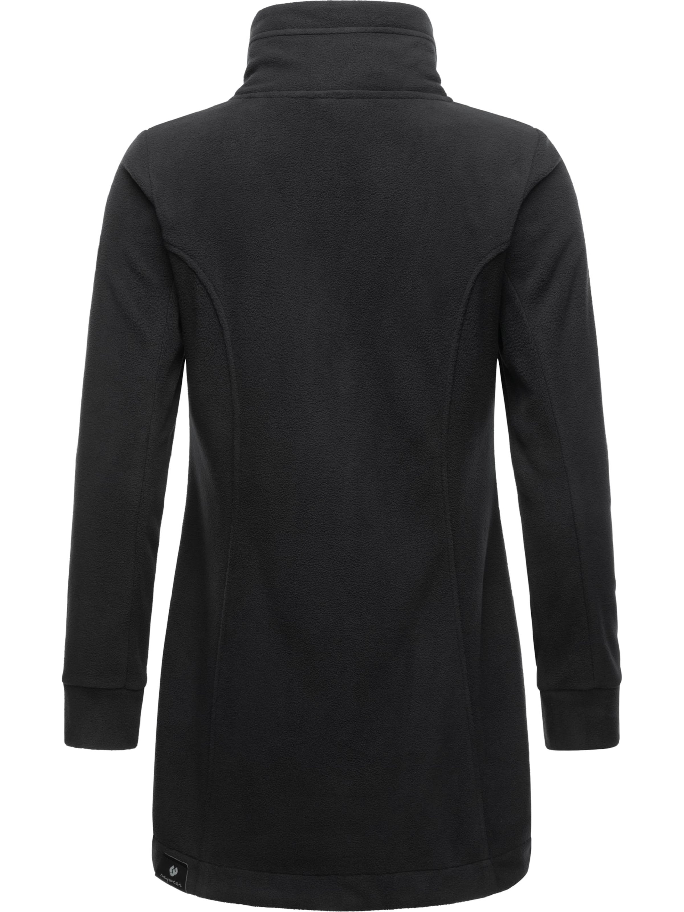 Jachetă  fleece 'Letrice' de la Ragwear pe negru