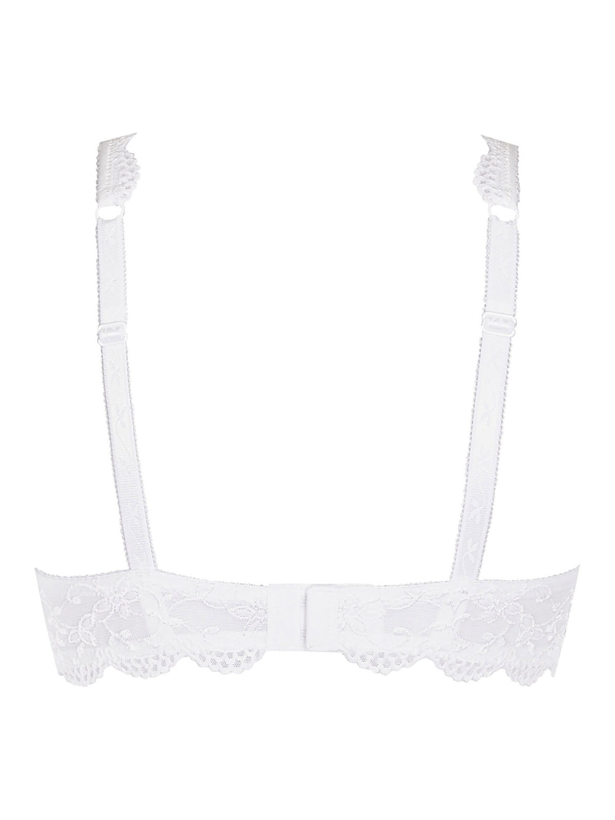 Nina von C. Bra 'Silver Edition' in White