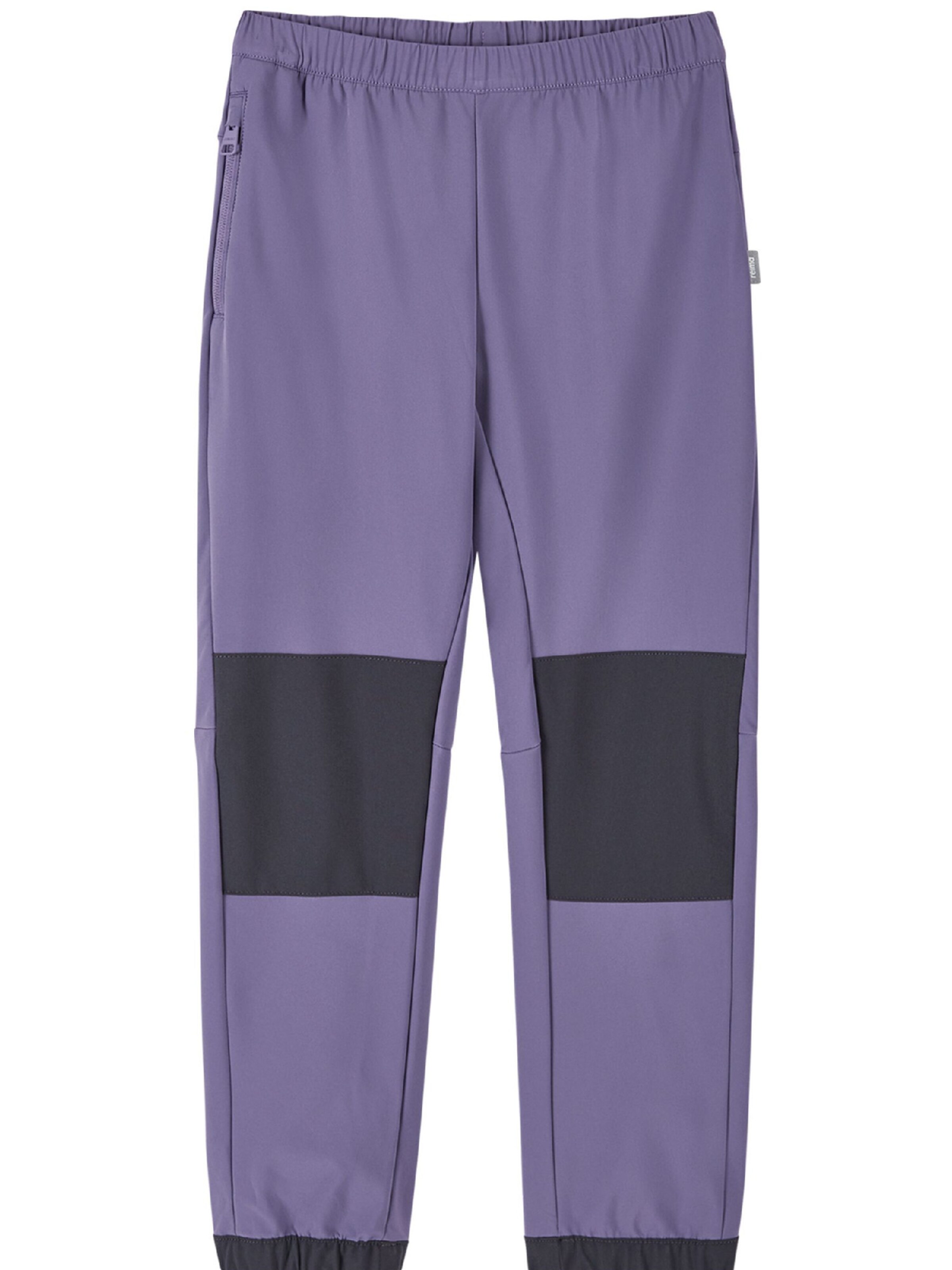 Effilé Pantalon d'extérieur 'Menoon' Reima en violet : devant