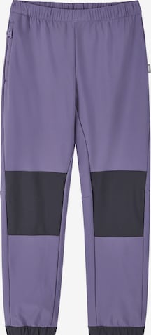 Effilé Pantalon d'extérieur 'Menoon' Reima en violet : devant