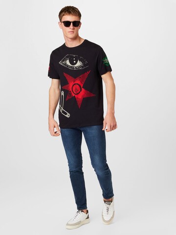 Volcom T-Shirt 'HOLI DAZED' in Schwarz