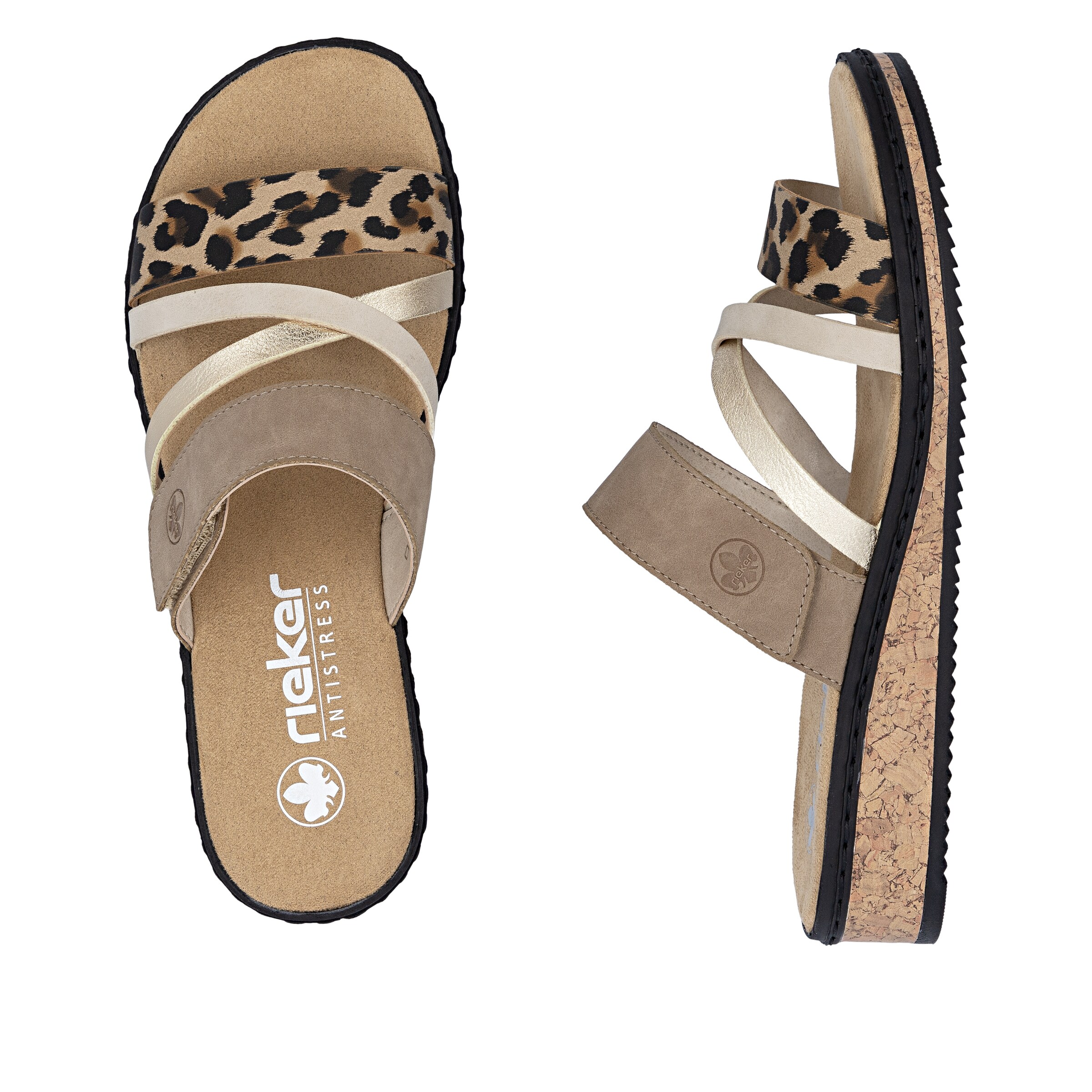 Rieker Pantolette in Beige