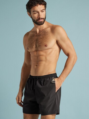 IUMAN Intimissimi Swim Trunks in Black