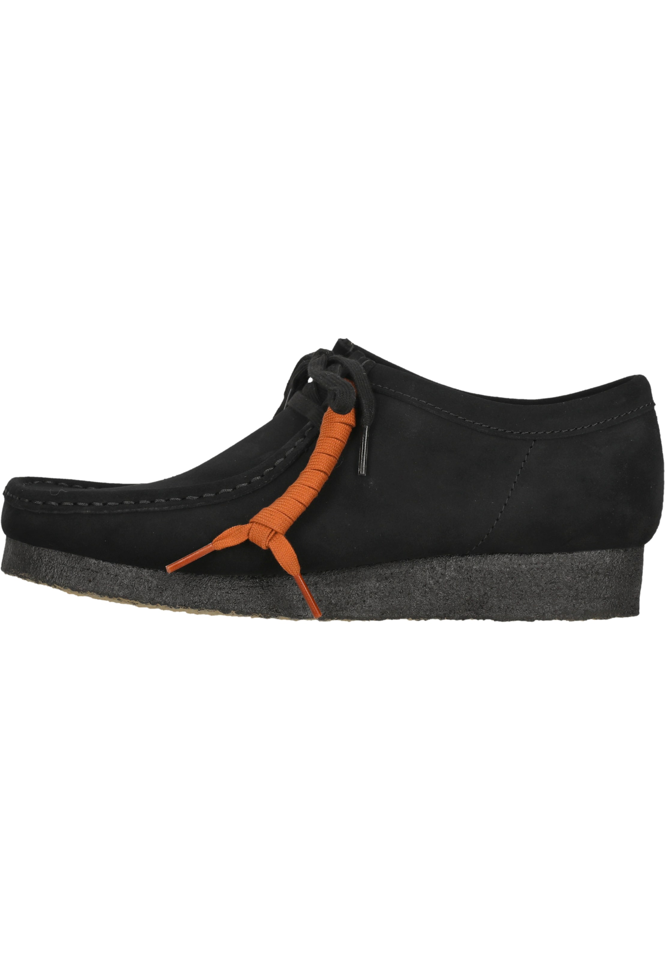CLARKS Moccasin 'Wallabee' in Black