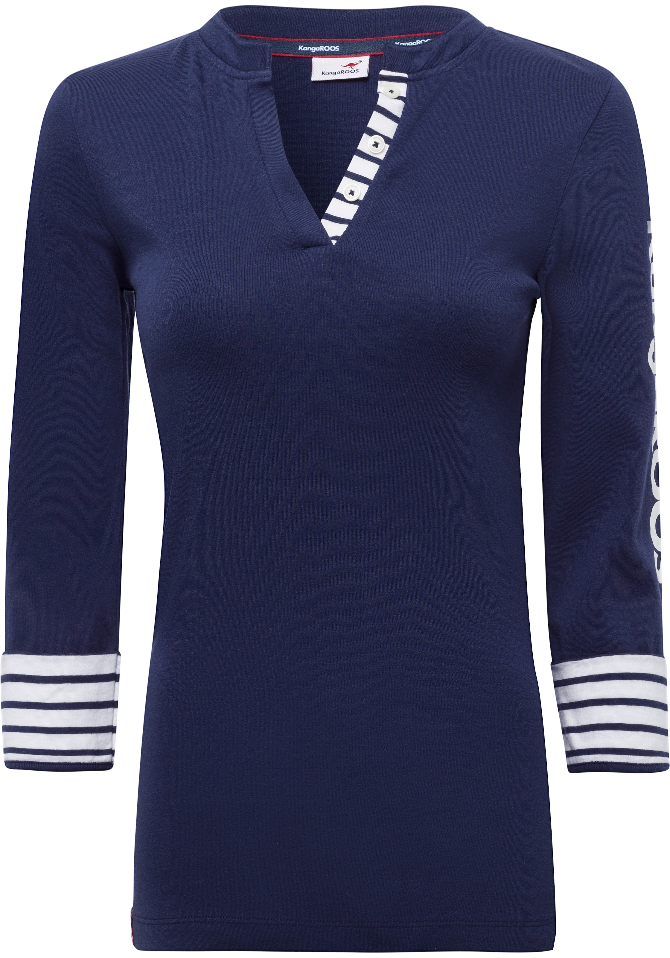 KangaROOS Shirt in Blau: Vorderseite