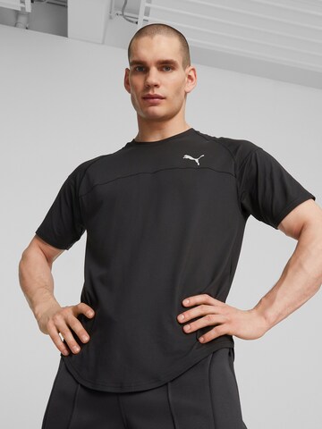 PUMA Functioneel shirt in Zwart: voorkant