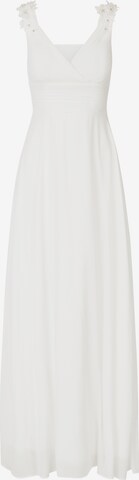 Kraimod Evening Dress in White: front