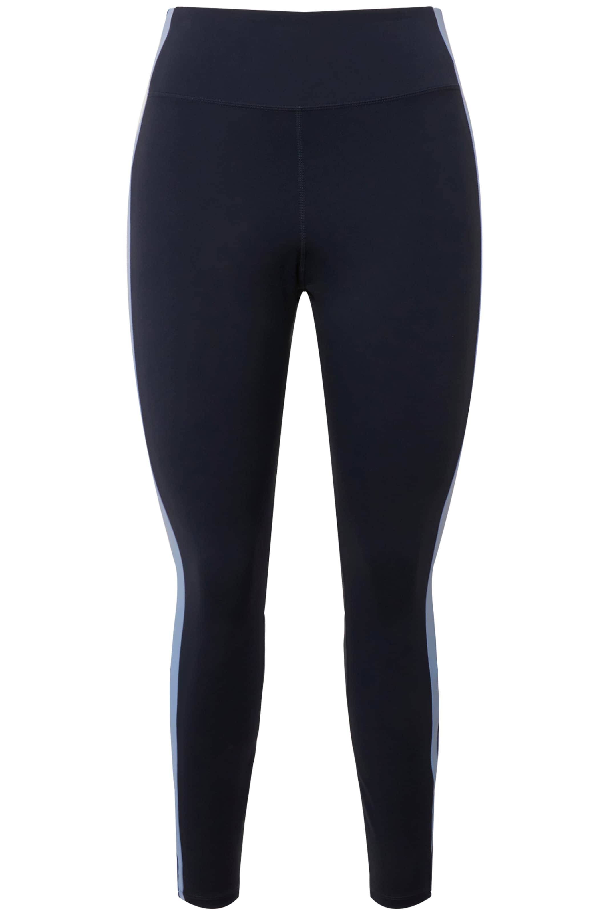 Ulla Popken Skinny Leggings in Blauw: voorkant