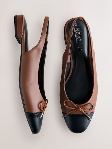 Ballerines à lanières 'Forever Comfort' Next en marron