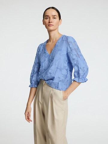 SELECTED FEMME Blouse 'SLFCathi-Sadie' in Blauw