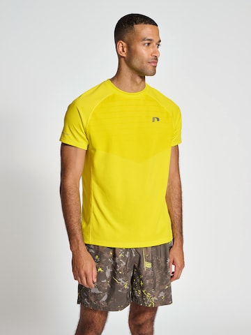 T-Shirt fonctionnel 'Lakeland' Newline en jaune : devant