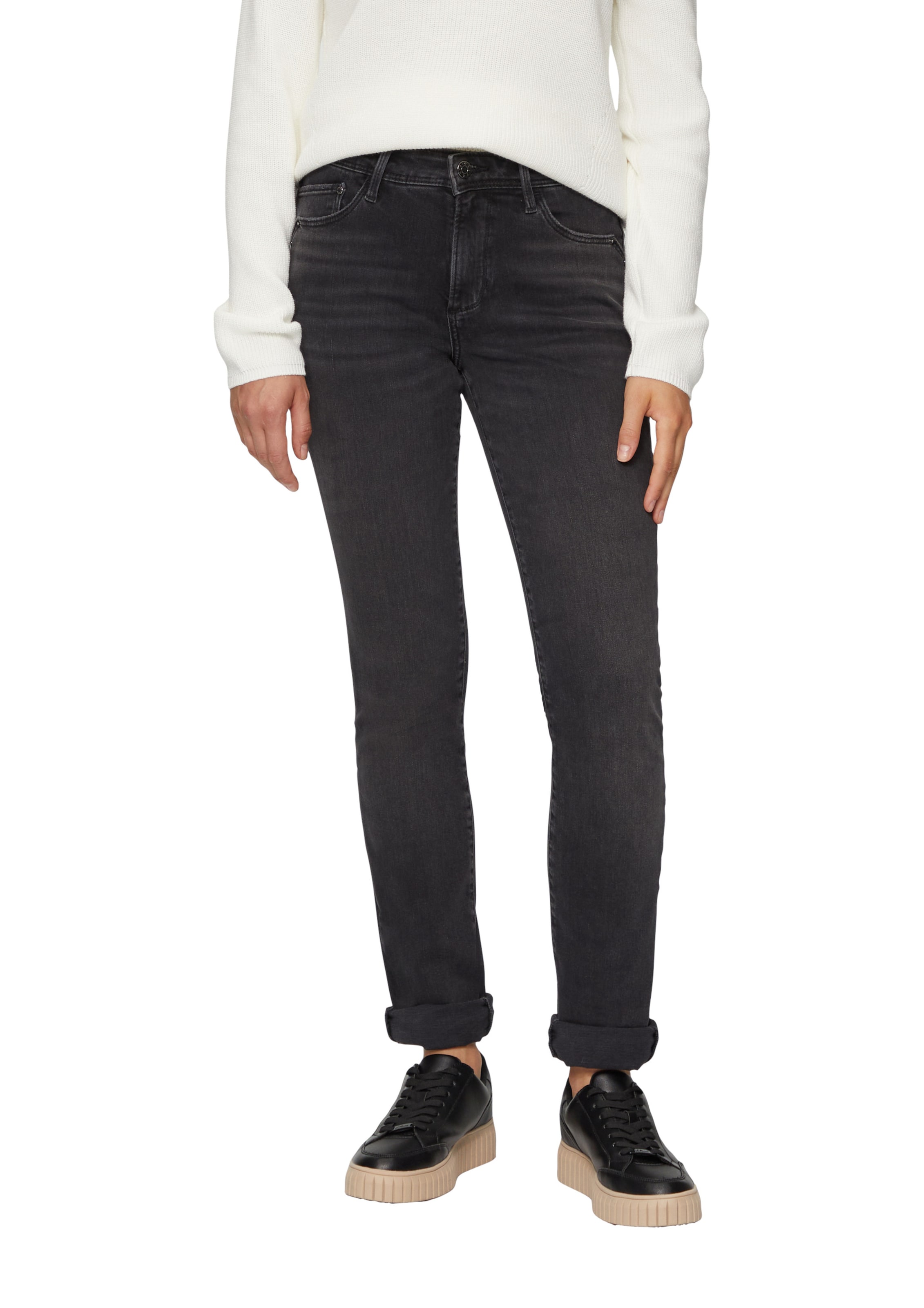 s.Oliver Обычный Джинсы ' BETSY ' в Серый: спереди