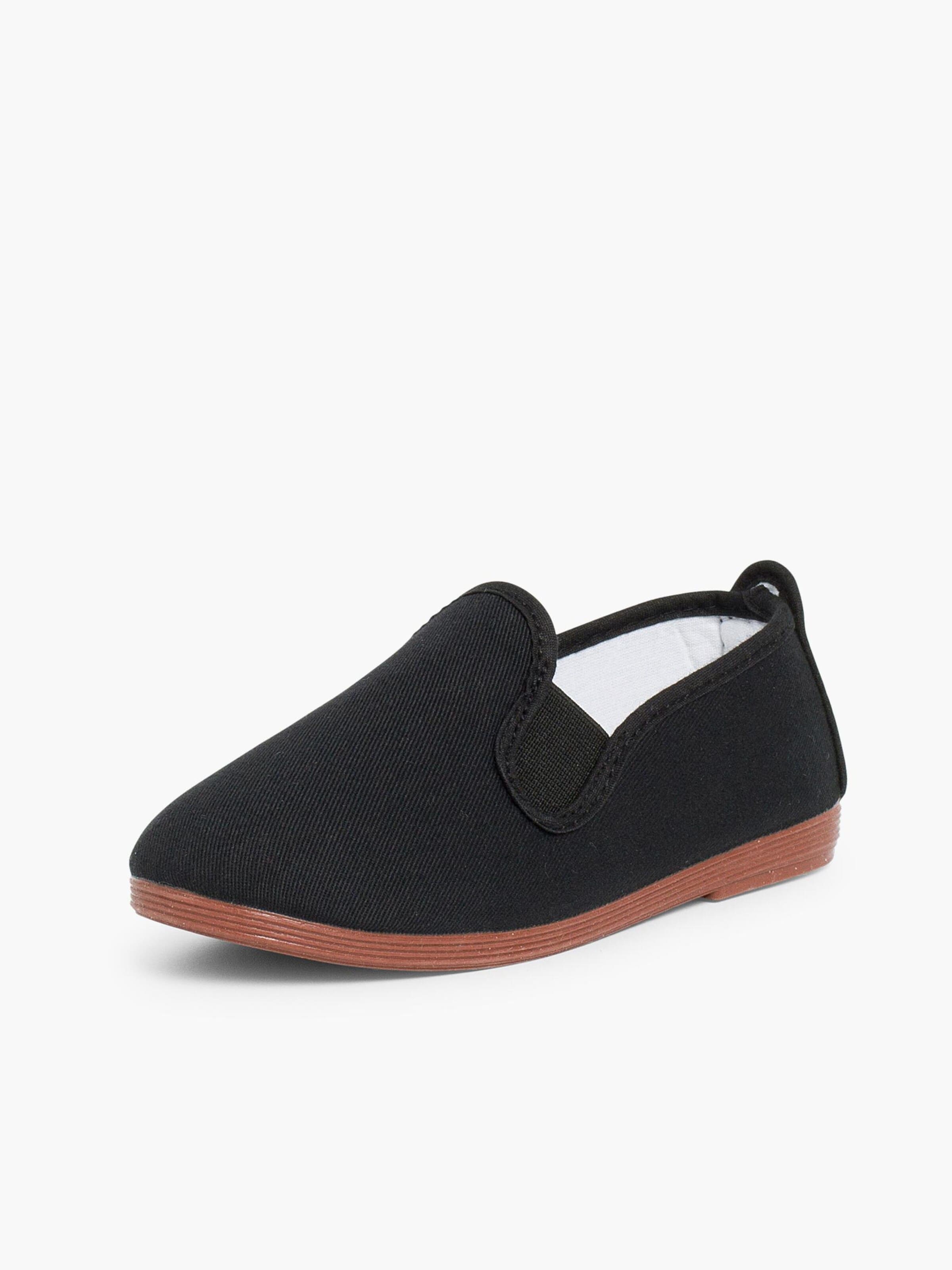 Baskets Pisamonas en noir : devant