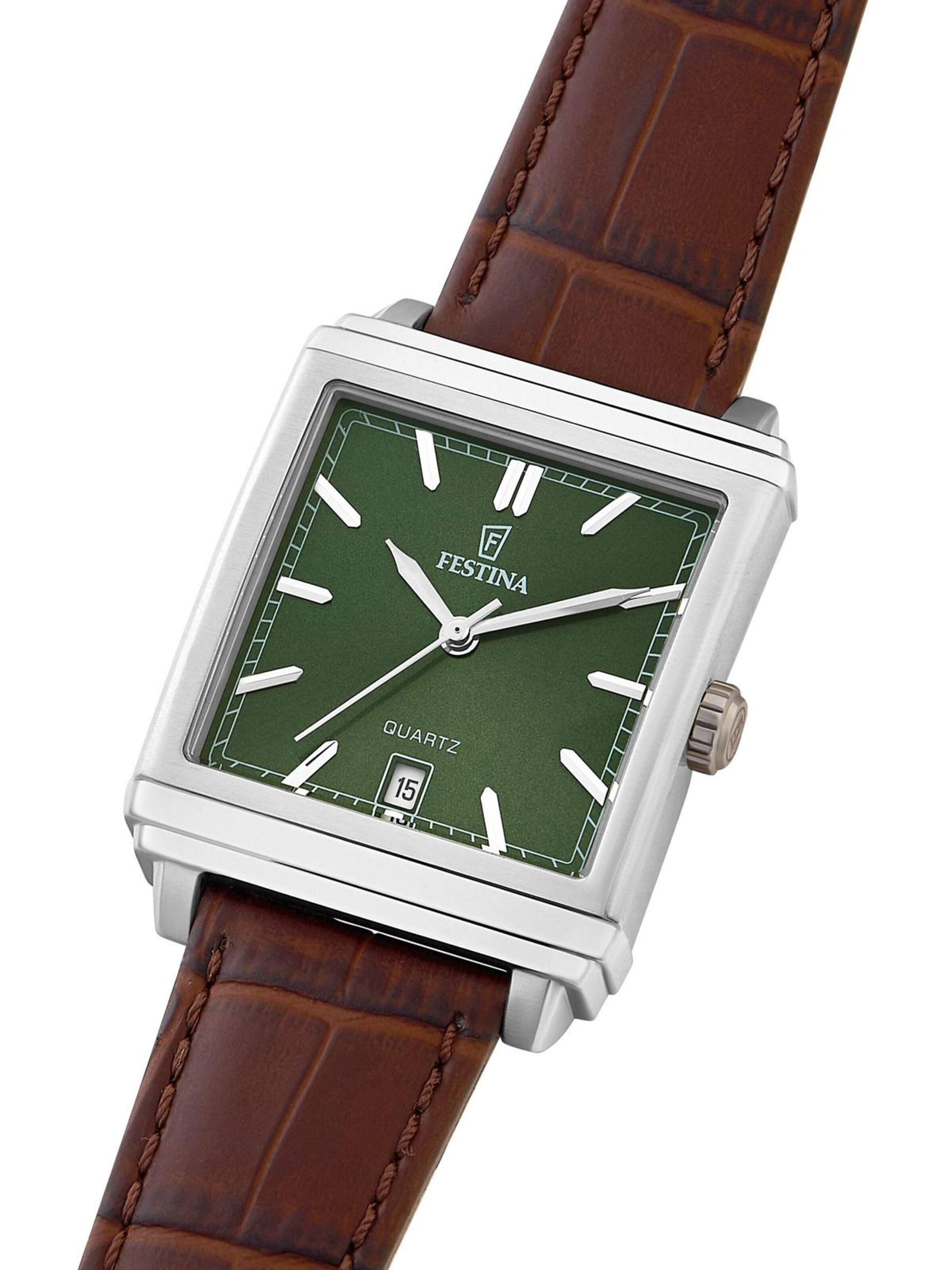 FESTINA Analoog horloge 'Date watch Chrono Sport' in Groen