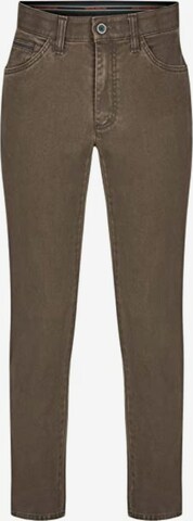 Hinrichs Regular Workout Pants in Brown: front