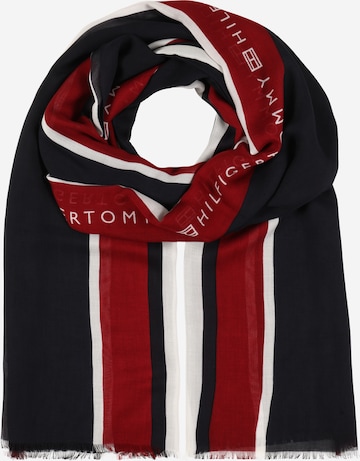 TOMMY HILFIGER Sjaal in Blauw: voorkant