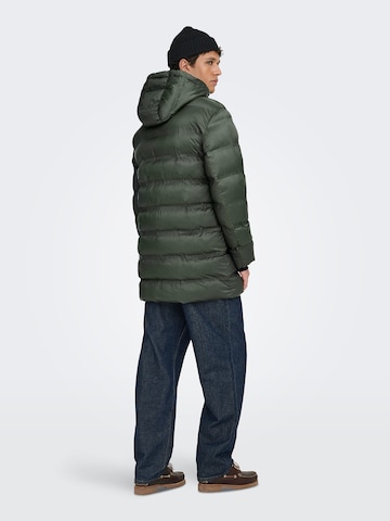 Geacă de primăvară-toamnă 'ONSUNION' de la Only & Sons pe verde