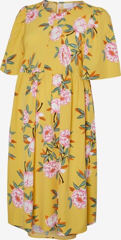 MAMALICIOUS Dress 'PALMA' in Yellow: front