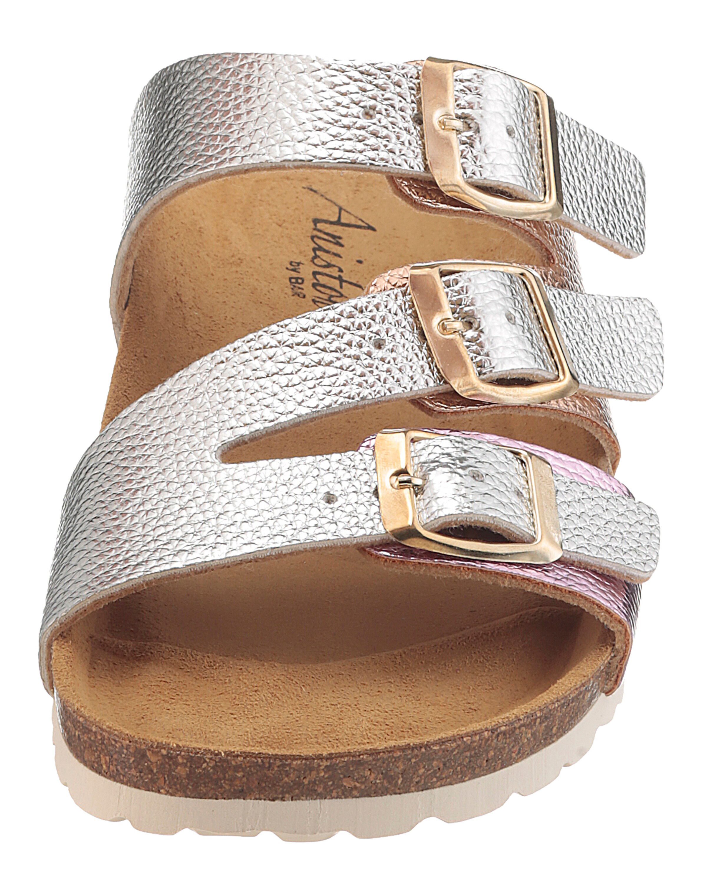 Aniston Mules in Silver