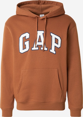 Sweat-shirt 'HERITAGE' GAP en marron : devant