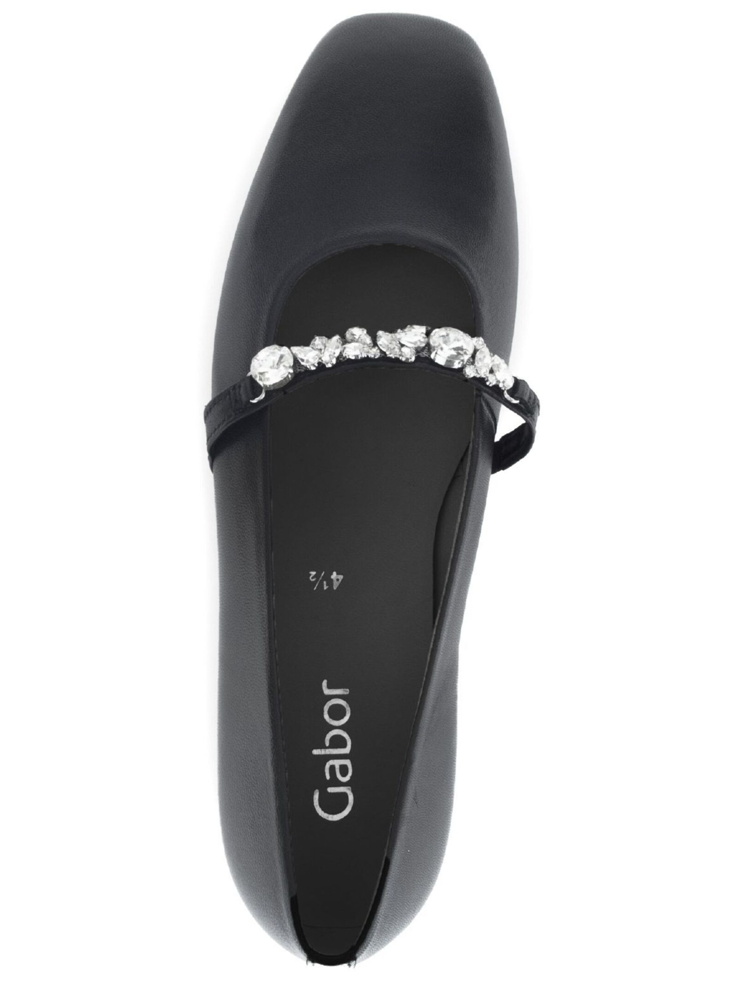 GABOR Ballerina in Schwarz