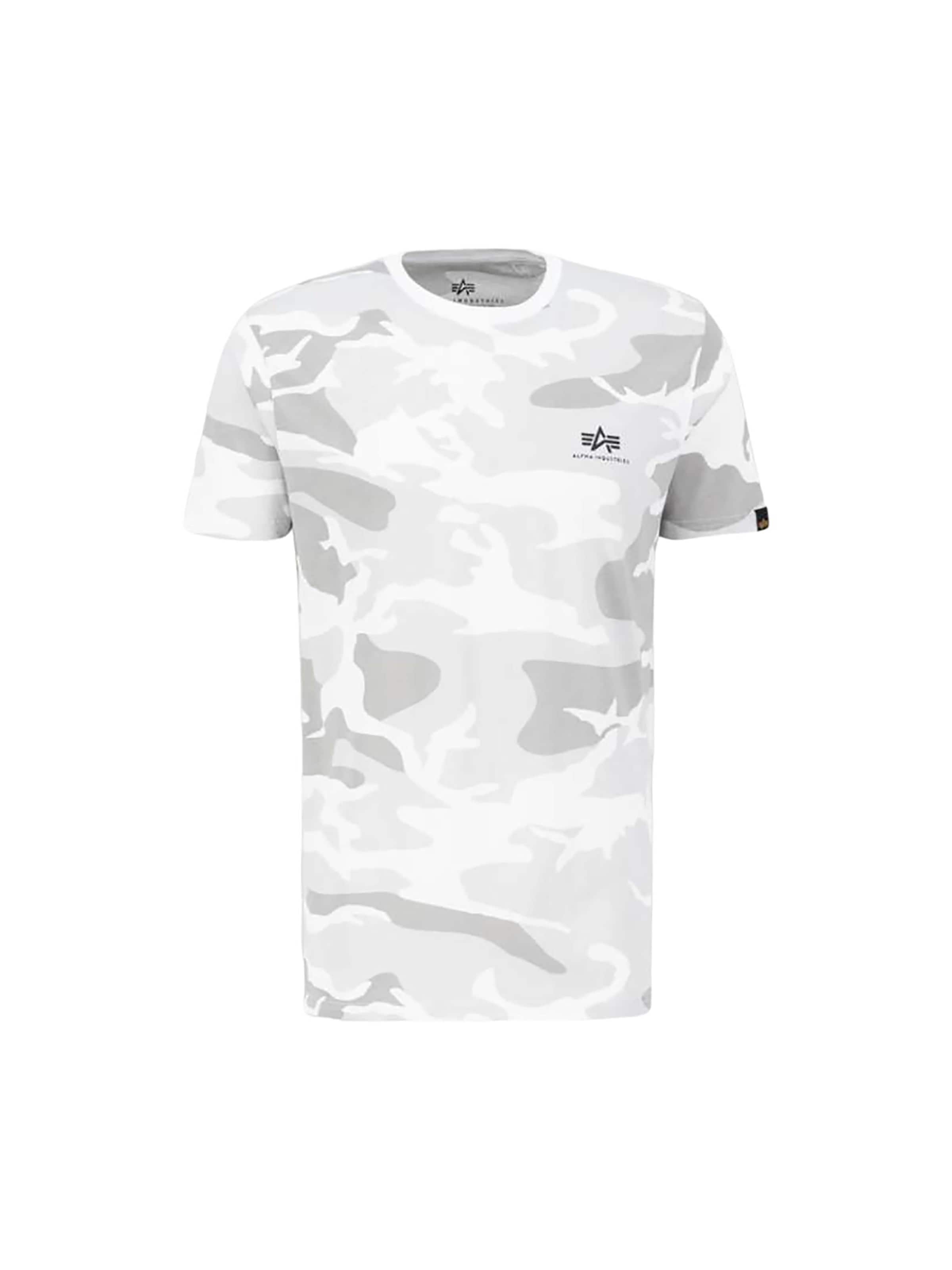 ALPHA INDUSTRIES Shirt‌‌‌‌‌‌‌‌ in Weiß: Vorderseite
