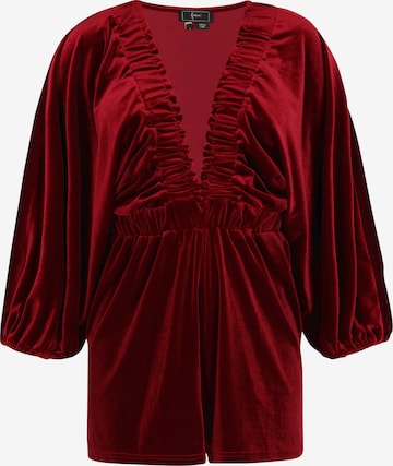 faina - Macacões em vermelho: frente