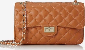 CHICCA BORSE Schoudertas in Bruin: voorkant