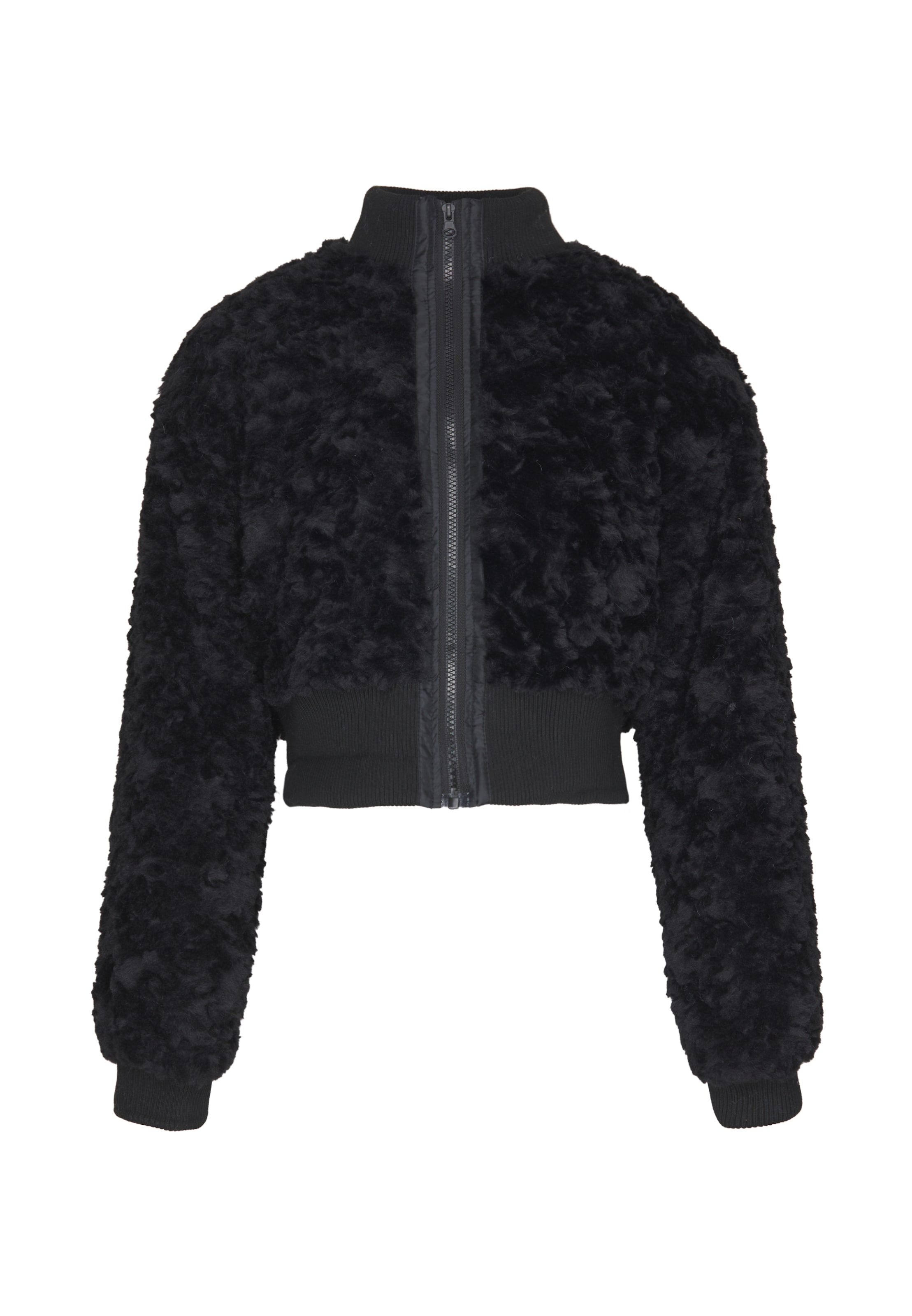 faina Between-Season Jacket in Black: front