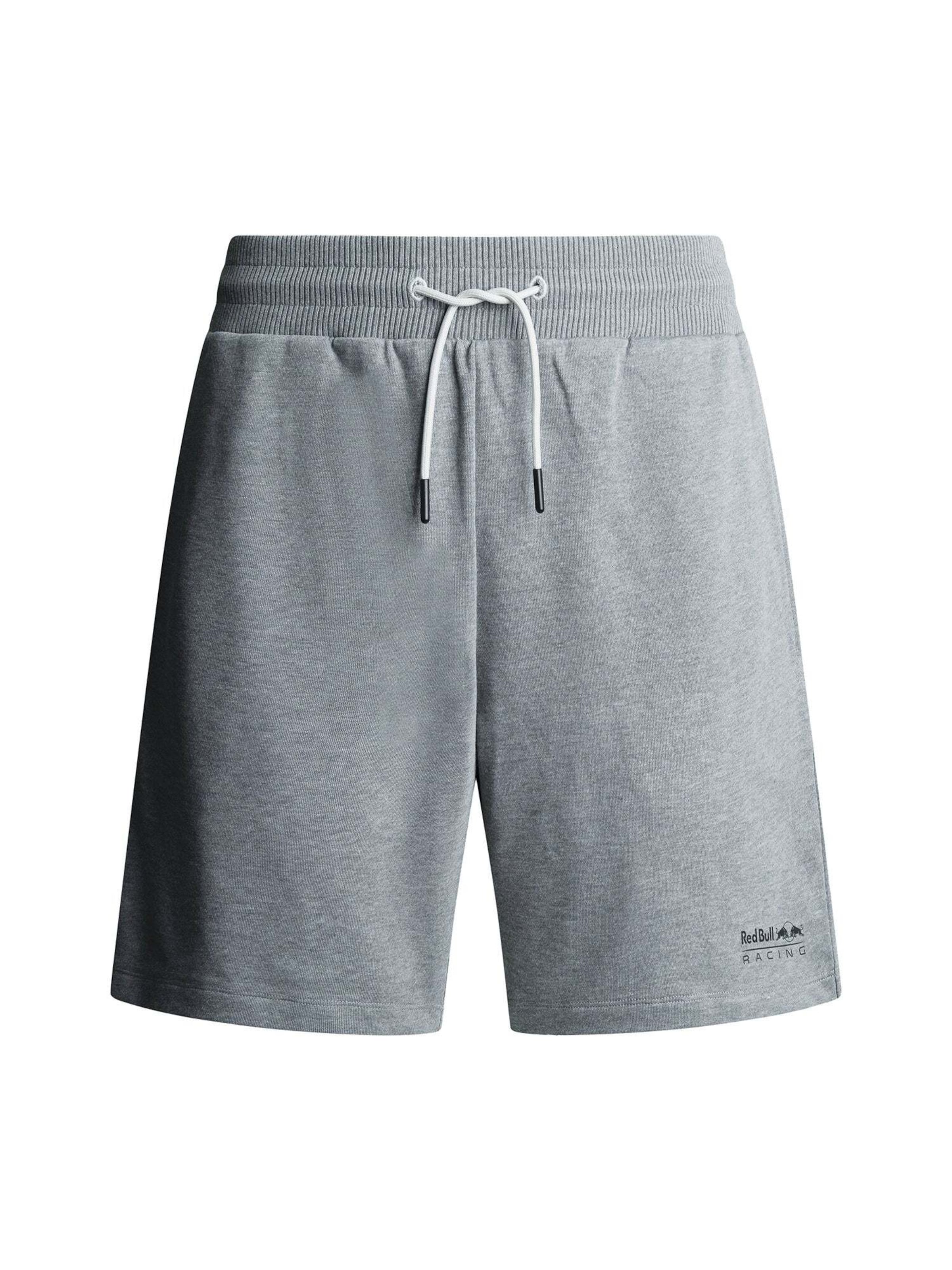 Red Bull Racing x Pepe Jeans Regular Hose in Grau: Vorderseite