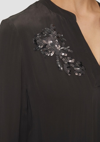 s.Oliver BLACK LABEL Blouse in Black