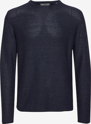 Pull-over !Solid en bleu : devant