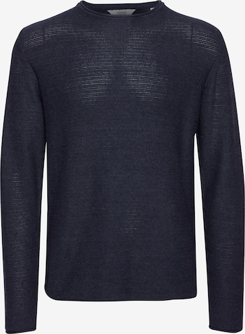 !Solid Sweater in Blue: front