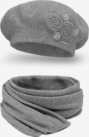 Bonnet '7037 Set' Vivisence en gris : devant