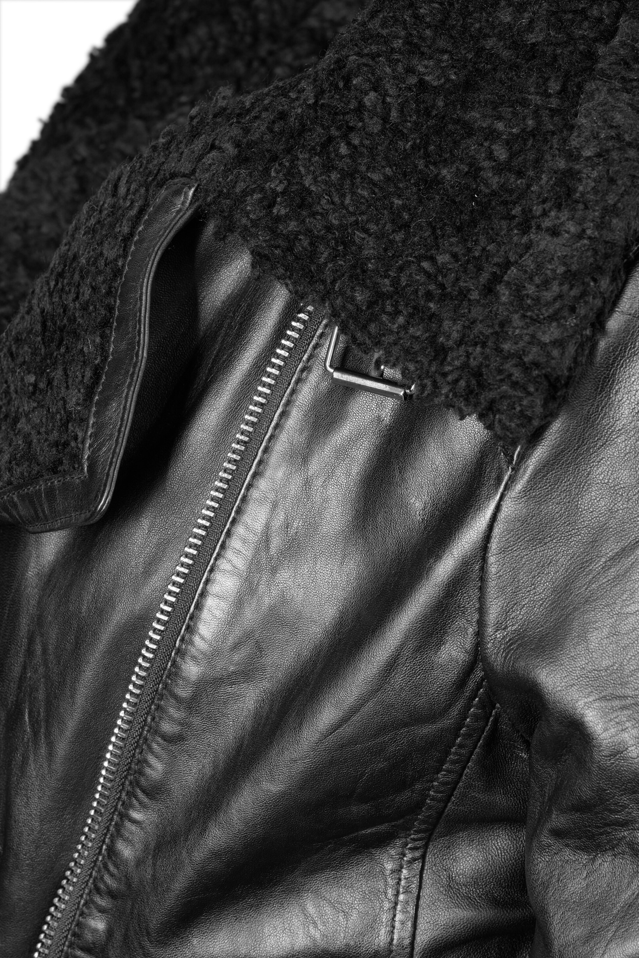 Apple of Eden Between-Season Jacket in Black