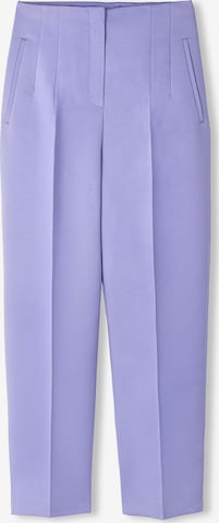 Loosefit Pantalon à pince Ipekyol en violet : devant