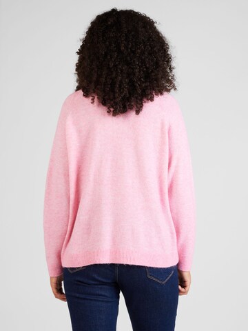 Vero Moda Curve Pullover 'Filuca' i pink