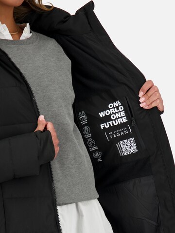Alife and Kickin Winter Coat 'Nelly' in Black