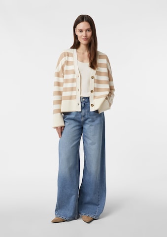 COMMA Gebreid vest in Beige