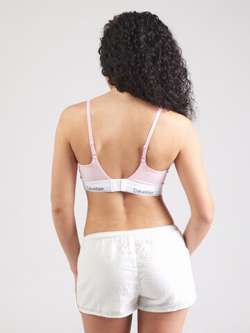 Calvin Klein Underwear Push-up Podprsenka - Ružová