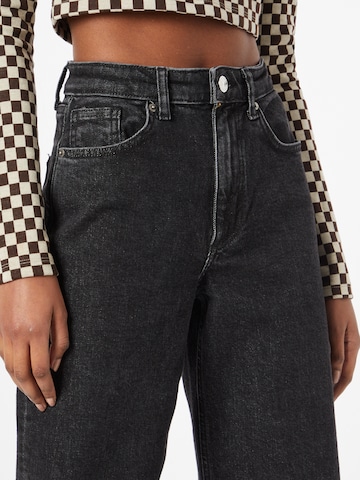 ONLY Wide leg Jeans in Zwart