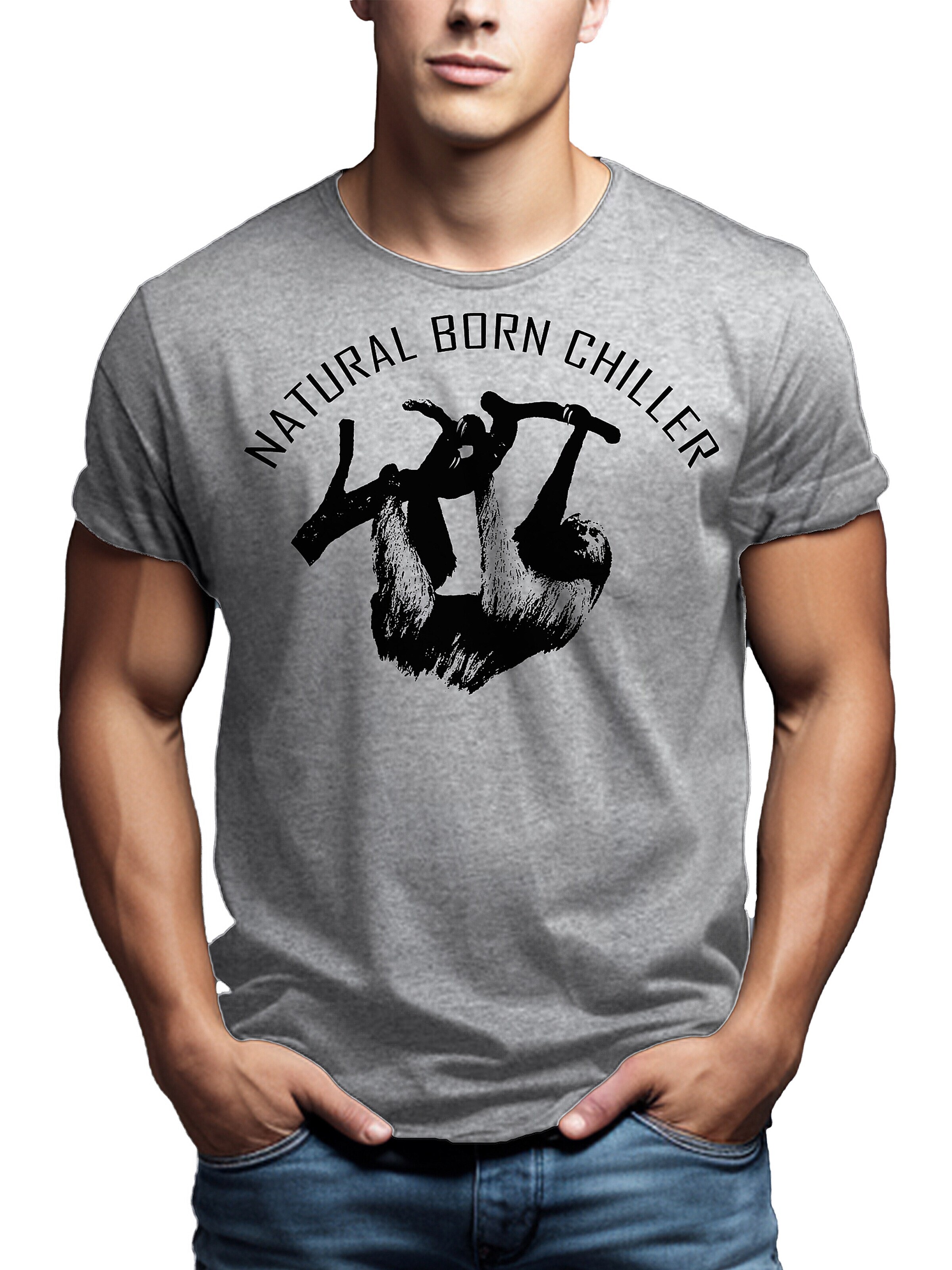 MAKAYA Shirt in Grey: front