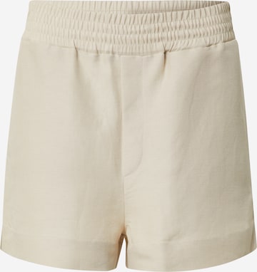 HOPE Regular Pants 'Shine' in Beige: front