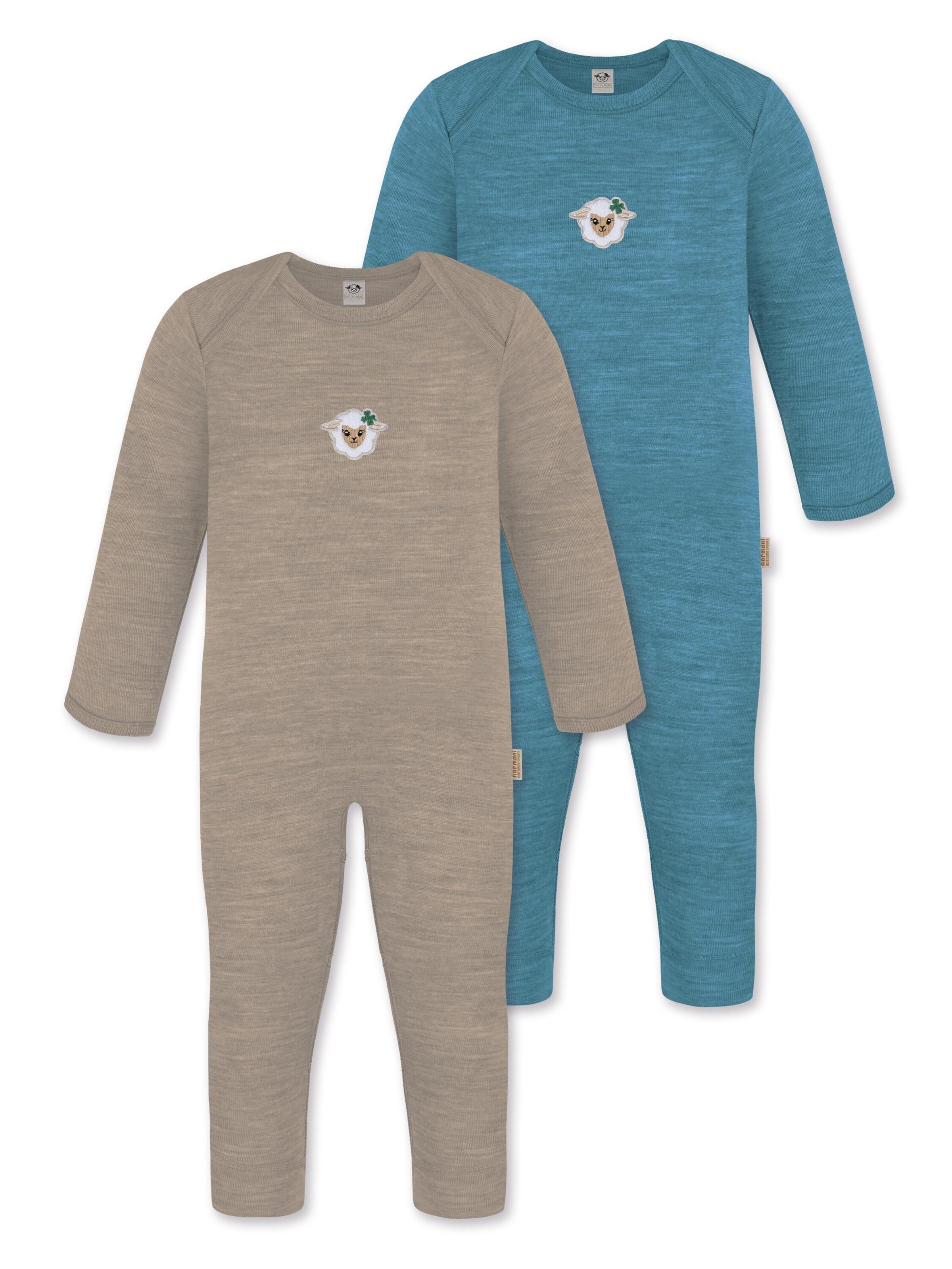 normani Rompertje/body 'Waverly' in Beige: voorkant